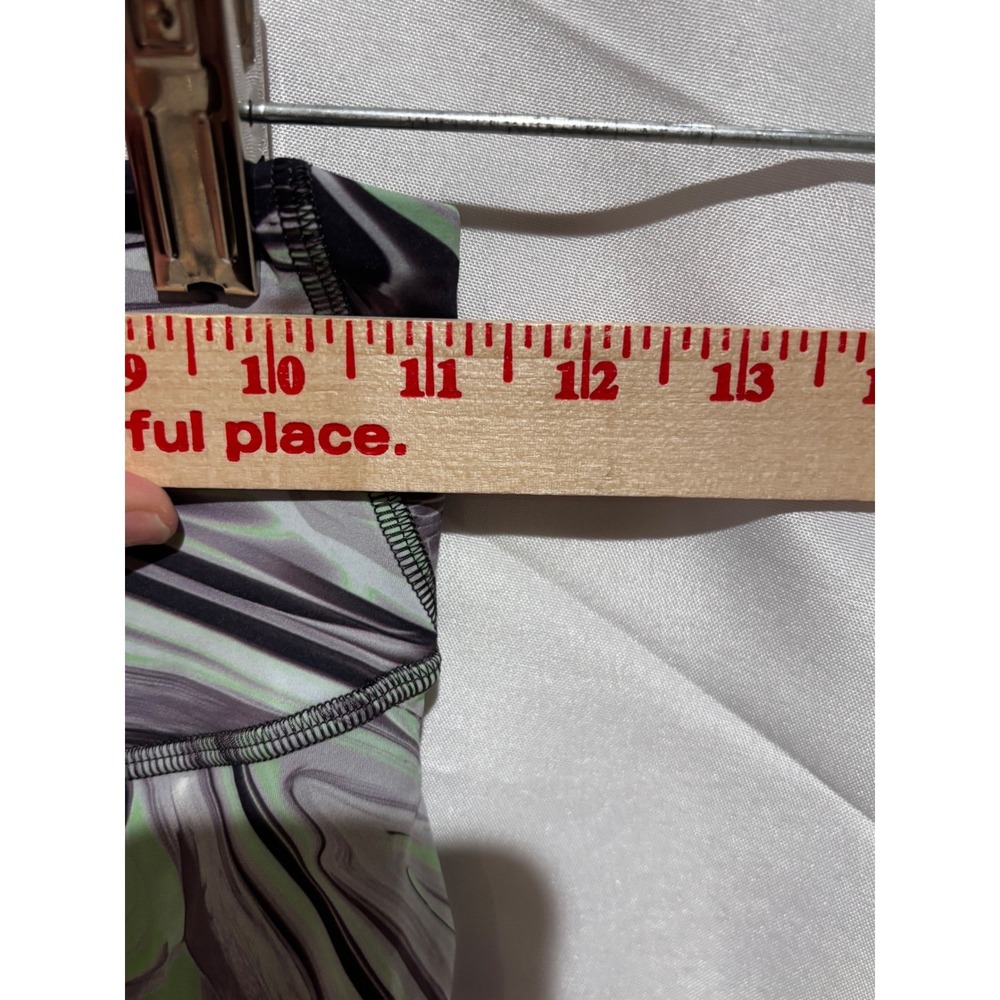 Lululemon Base Pace 25' High Rise Leggings Size 4 Liquify Black Multi Marble - Picture 5 of 8